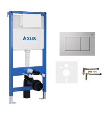 Комплект инсталляции Axus 011D с кнопкой 097JS 