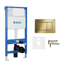Комплект инсталляции Axus 011D с кнопкой 097LG 