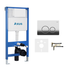Комплект инсталляции Axus 011D с кнопкой 097IC 