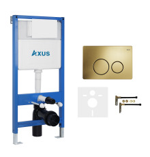 Комплект инсталляции Axus 011D с кнопкой 097IG 