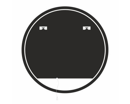 Зеркало Axus Volta Black 80x80