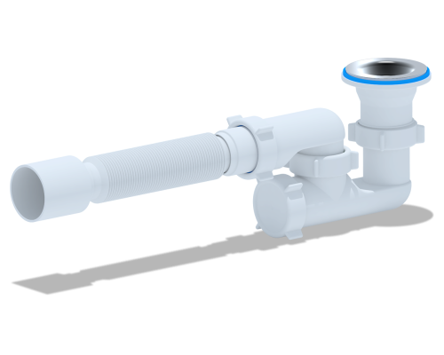 Сифон Ани для душевого поддона Е215